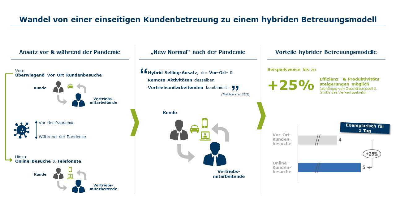 Hybrid Selling im Rahmen von Betreuungsmodellen bei Prof. Schmitz & Wieseke